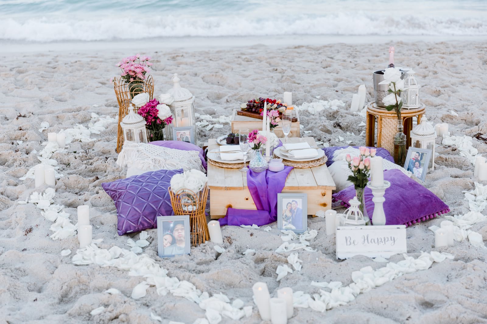 Picnic Judd, proposal setup by Cloud Nine
