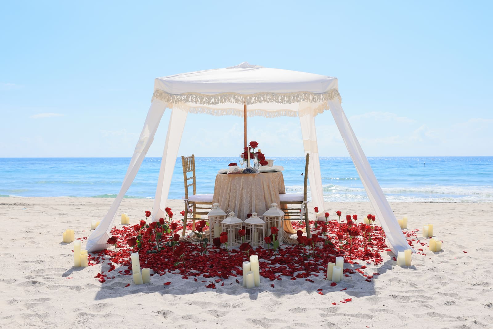 Waterfront, proposal setup by Cloud Nine