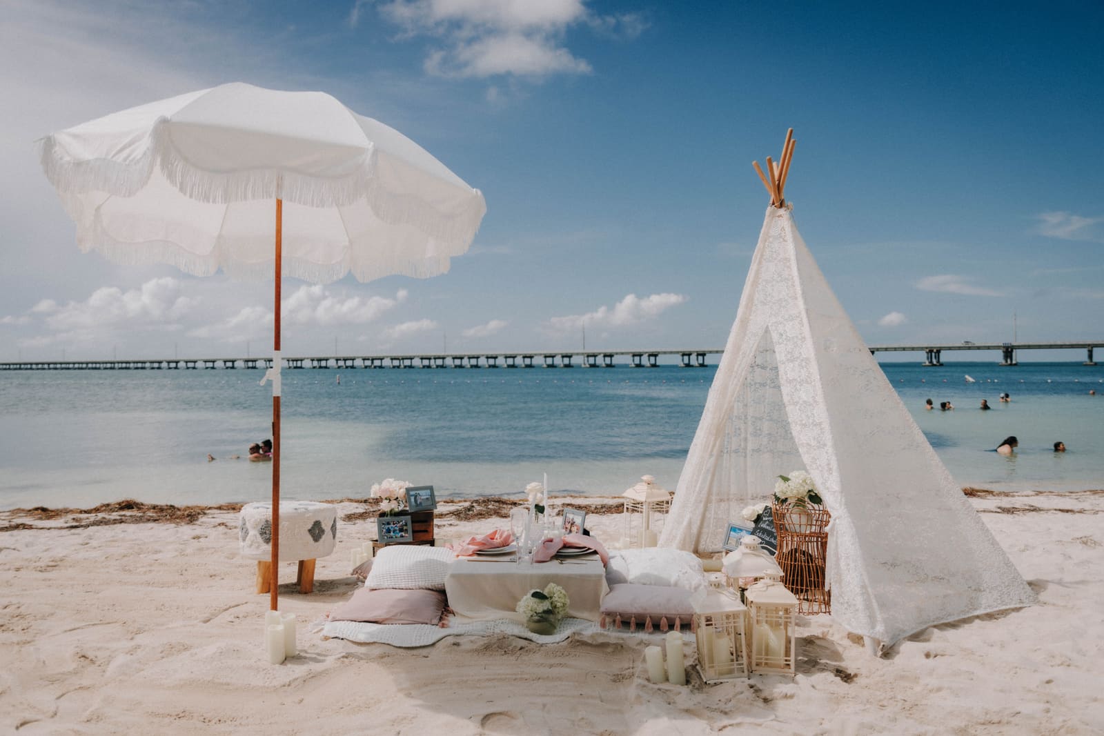 Waterfront, proposal setup by Cloud Nine