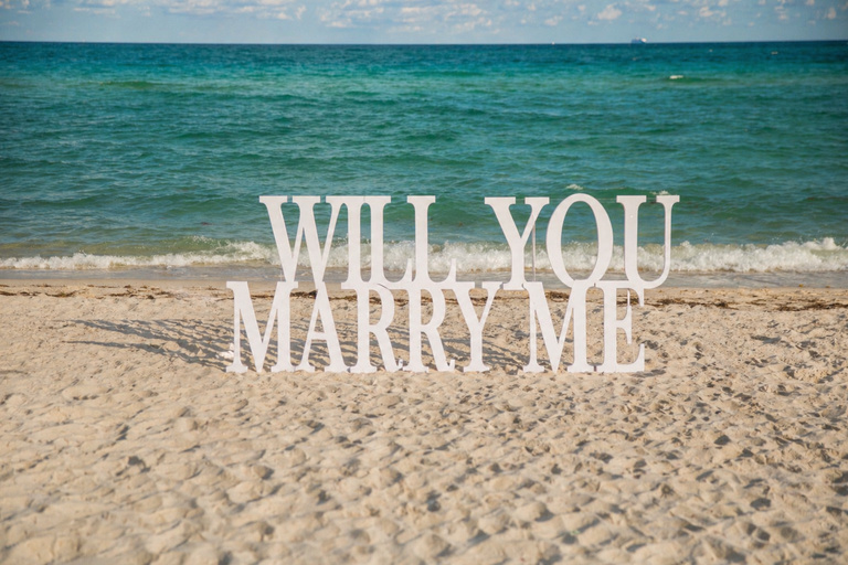 5 Ft Will You Marry Me Letters Only Rental